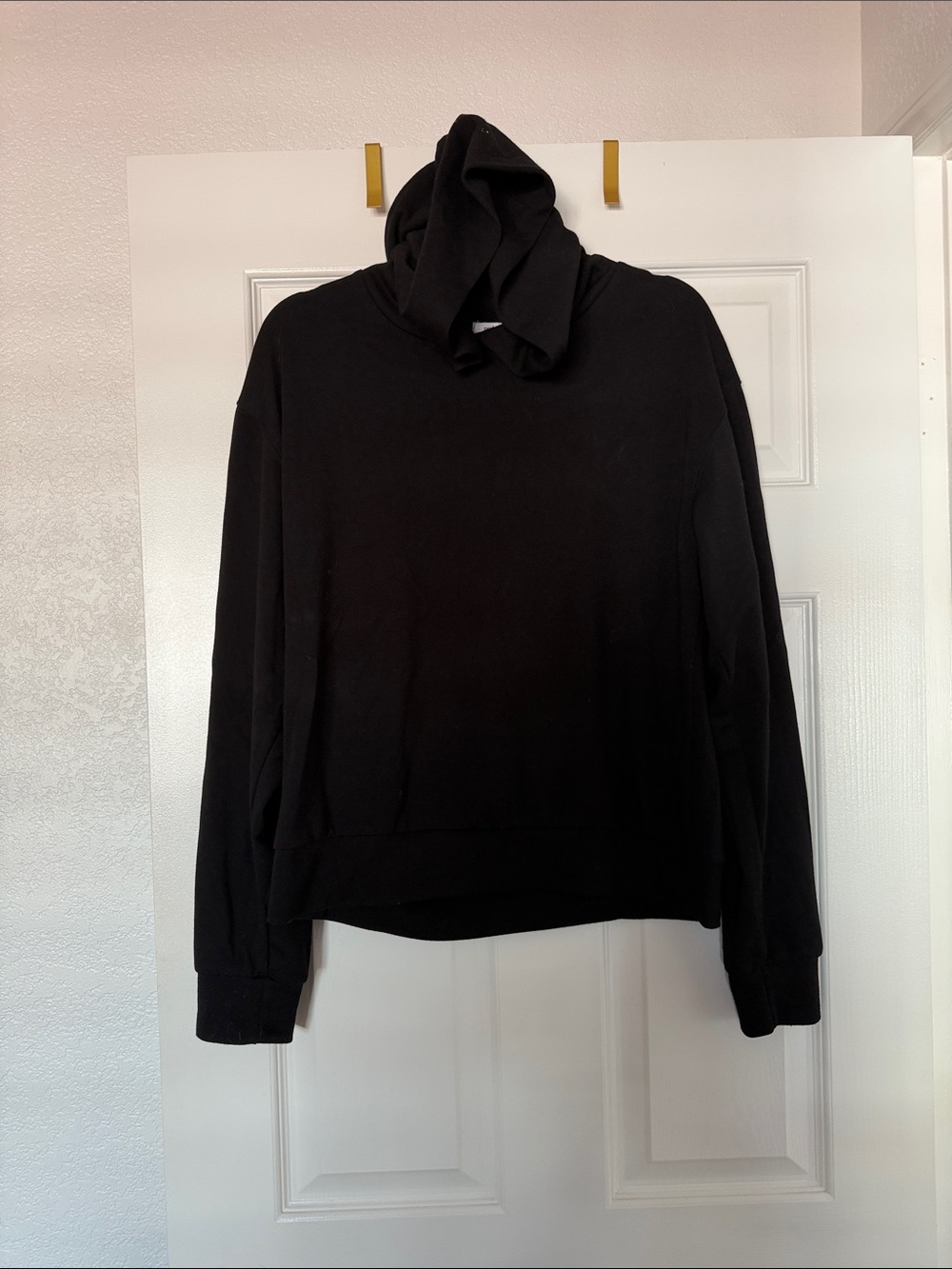 perfectwhitetee Black Hoodie Sweater